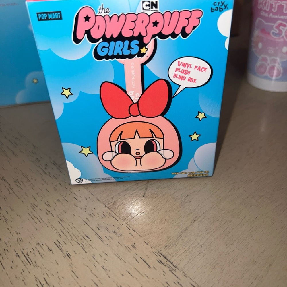 Powerpuff Girls Cry Baby Vinyl Face Plush Blind Box